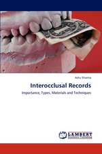 Interocclusal Records