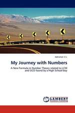 My Journey with Numbers