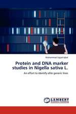 Protein and DNA marker studies in Nigella sativa L.