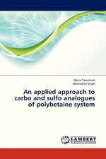 An applied approach to carbo and sulfo analogues of polybetaine system