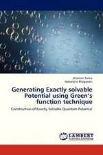 Generating Exactly solvable Potential using Green's function technique