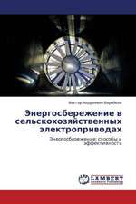 Energosberezhenie v sel'skokhozyaystvennykh elektroprivodakh