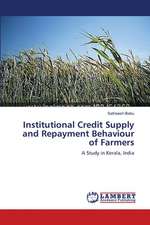 Institutional Credit Supply and Repayment Behaviour of Farmers