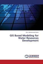 GIS Based Modeling for Water Resources Development