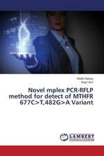 Novel mplex PCR-RFLP method for detect of MTHFR 677C>T,482G>A Variant