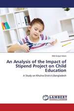 An Analysis of the Impact of Stipend Project on Child Education