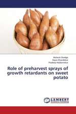 Role of preharvest sprays of growth retardants on sweet potato