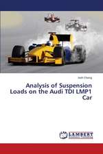 Analysis of Suspension Loads on the Audi TDI LMP1 Car