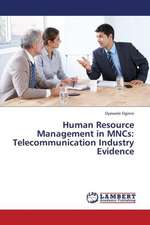 Human Resource Management in MNCs