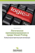 Logicheskoe programmirowanie w srede Visual Prolog