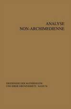 Analyse non-archimedienne