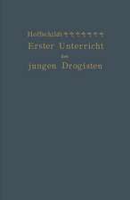 Erster Unterricht des jungen Drogisten