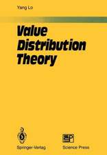 Value Distribution Theory