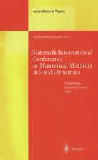 Sixteenth International Conference on Numerical Methods in Fluid Dynamics: Proceedings of the Conference Held in Arcachon, France, 6–10 July 1998