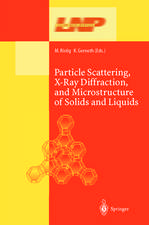 Particle Scattering, X-Ray Diffraction, and Microstructure of Solids and Liquids