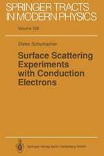 Surface Scattering Experiments with Conduction Electrons