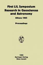 Proceeding of the First Lunar International Laboratory (LIL) Symposium Research in Geosciences and Astronomy: Organized by the International Academy of Astronautics at the XVIth International Astronautical Congress Athens, 16 September 1965 and Dedicated to the Twentieth Anniversary of UNESCO