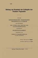 Beitrag zur Kenntnis der Feldspäte der Tessiner Pegmatite