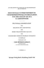 Individuelle Futterverwertung und Körperentwicklung bei Kälbern von der Geburt bis zur 15. Lebenswoche: Inaugural-Dissertation zur Erlangung der Doktorwürde der Hohen Philosophischen Fakultät der Schlesischen Friedrich-Wilhelms-Universität zu Breslau