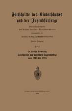 Fortschritte des Kinderschutzes und der Jugendfürsorge