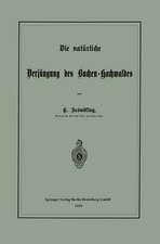 Die natürliche Verjüngung des Buchen-Hochwaldes