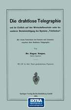 Die drahtlose Telegraphie und ihr Einfluss auf den Wirtschaftsverkehr unter besonderer Berücksichtigung des Systems „Telefunken“: Mit einem Verzeichnis der Patente und Literaturangaben über drahtlose Telegraphie