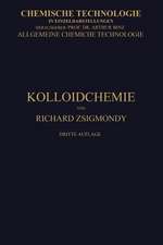 Kolloidchemie Ein Lehrbuch