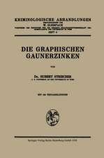 Die Graphischen Gaunerzinken