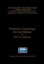 Chemische Technologie des Leuchtgases