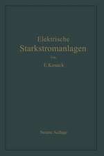 Elektrische Starkstromanlagen