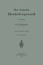 Der basische Herdofenprozeß: Eine Studie