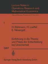 Einführung in die Theorie und Praxis der Entscheidung bei Unsicherheit: Unterlagen für einen Kurs der Schweizerischen Vereinigung für Operations Research