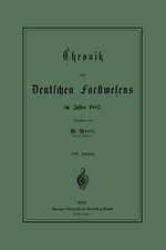 Chronik des Deutschen Forstwesens im Jahre 1882