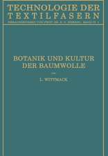 Botanik und Kultur der Baumwolle: Chemie der Baumwollpflanze