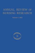 Annual Review of Nursing Research