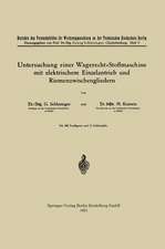 Untersuchung einer Wagerecht-Stoßmaschine mit elektrischem Einzelantrieb und Riemenzwischengliedern