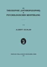 Die Theosophie (Anthroposophie) in Psychologischer Beurteilung