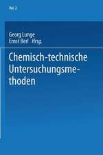 Chemisch-technische Untersuchungsmethoden