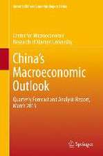 China’s Macroeconomic Outlook: Quarterly Forecast and Analysis Report, March 2015