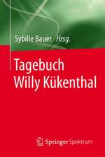 Tagebuch Willy Kükenthal