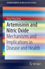 Artemisinin and Nitric Oxide: Mechanisms and Implications in Disease and Health