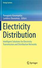 Electricity Distribution: Intelligent Solutions for Electricity Transmission and Distribution Networks