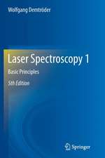 Laser Spectroscopy 1: Basic Principles