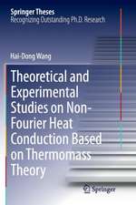 Theoretical and Experimental Studies on Non-Fourier Heat Conduction Based on Thermomass Theory