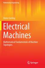 Electrical Machines: Mathematical Fundamentals of Machine Topologies