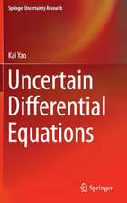 Uncertain Differential Equations