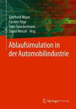 Ablaufsimulation in der Automobilindustrie