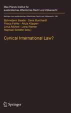 Cynical International Law?: Abuse and Circumvention in Public International and European Law