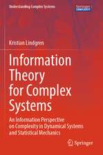 Information Theory for Complex Systems