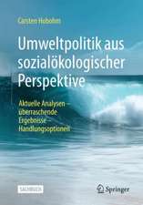 Umweltpolitik aus sozialökologischer Perspektive